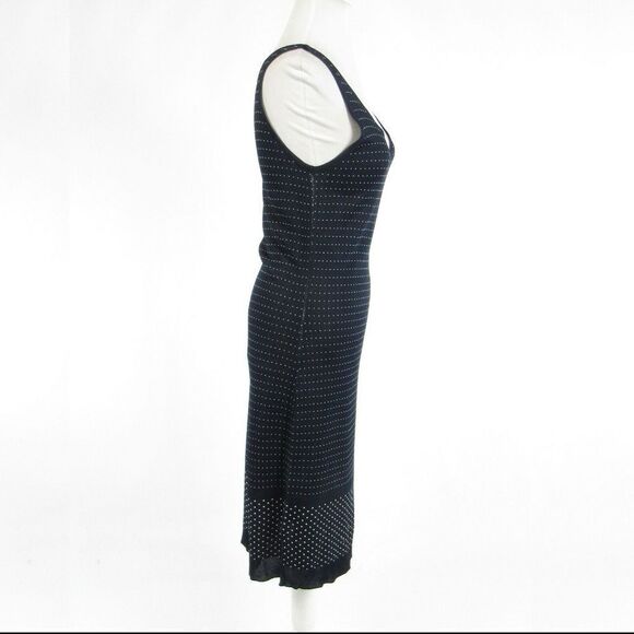 ETC blue sleeveless sheath dress S - Picture 5 of 8